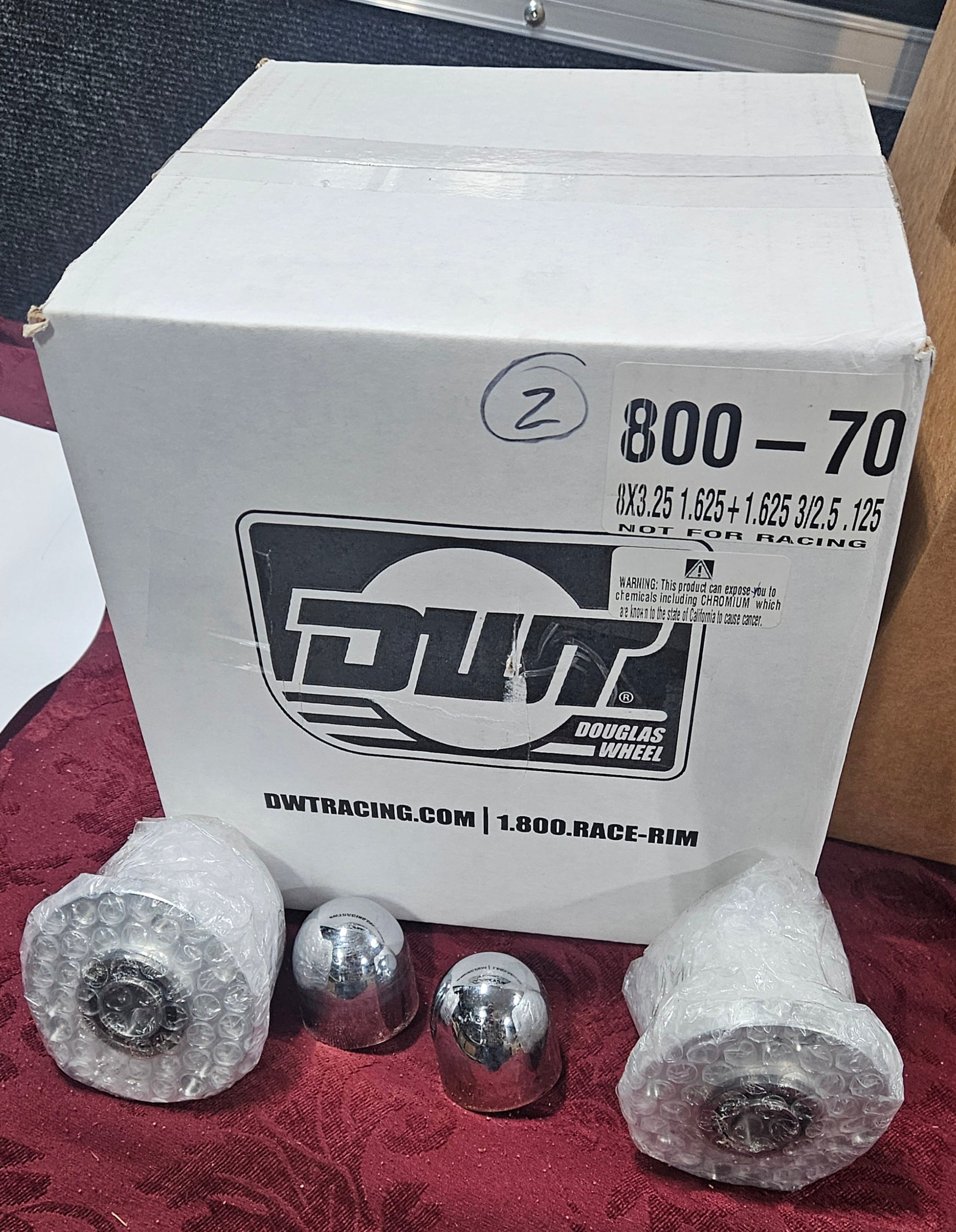 Douglas 3.5x8 Front Wheel Tire Combo