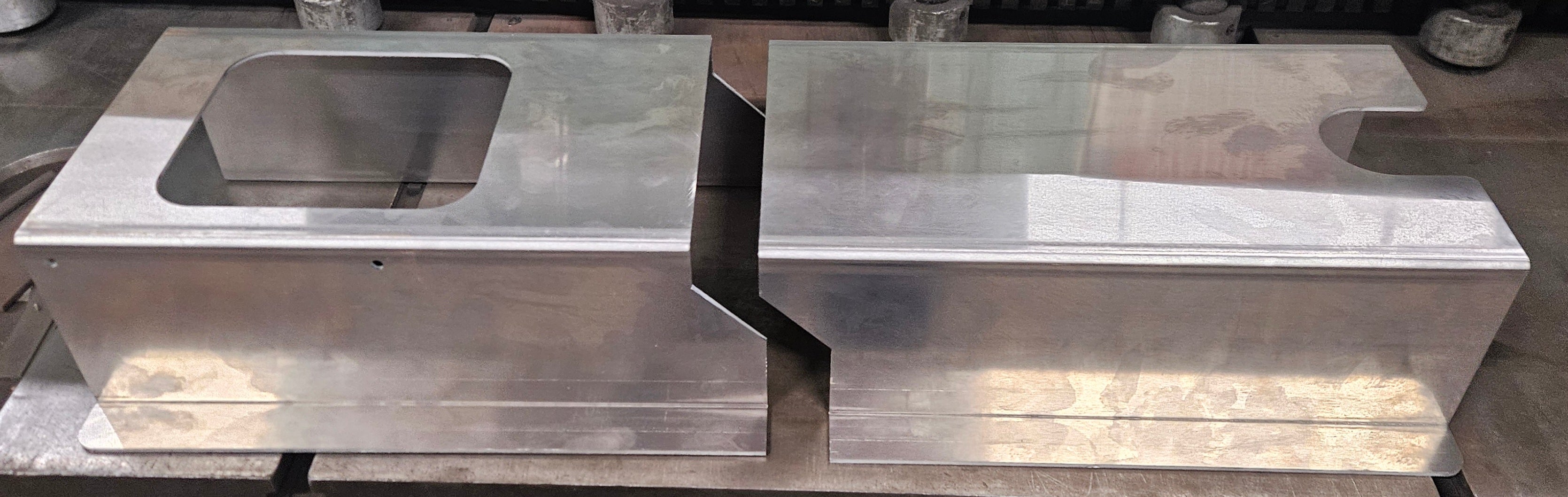 Aluminum Cub 122 Split Tunnel