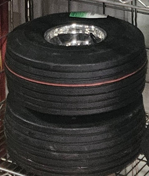 Douglas 6x5 Wheels With Smooth Rib Tire