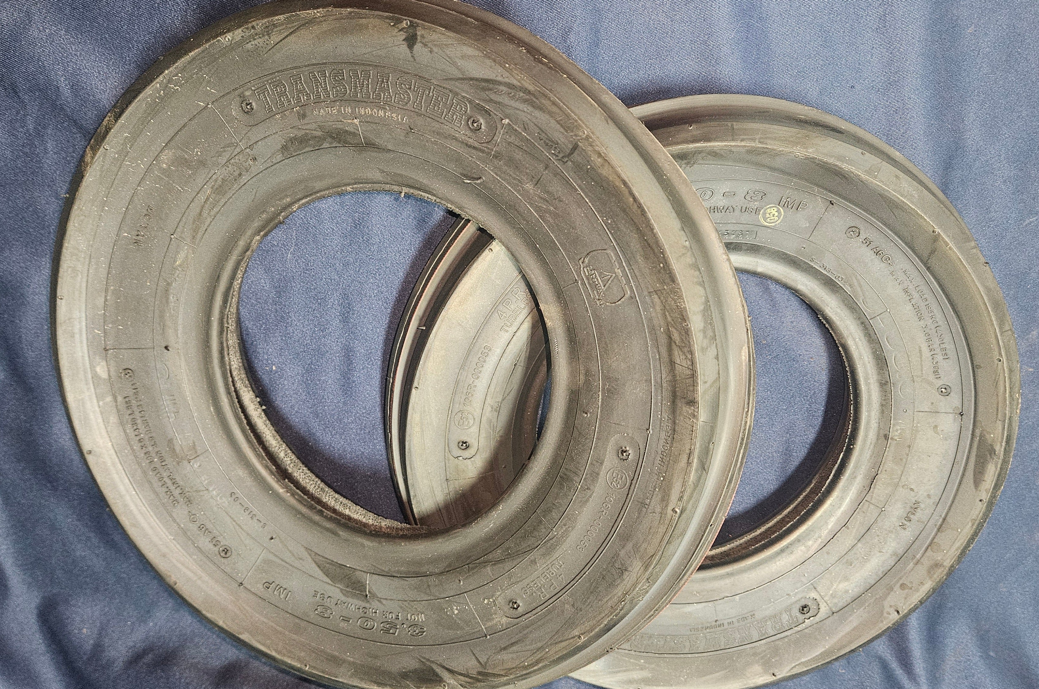 3.5x8 Tri Rib Tires