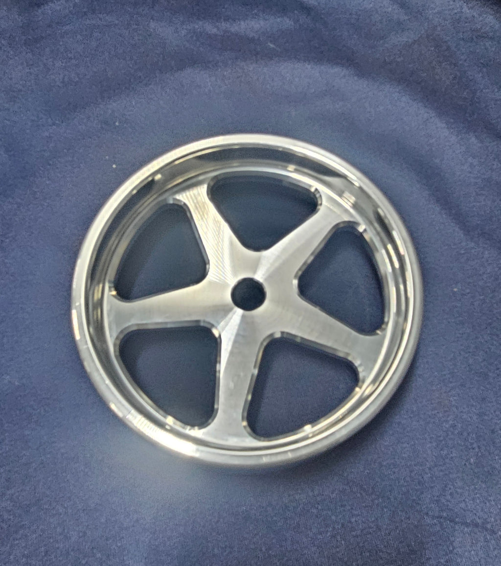 Billet 5 inch Spoked Wheelie Wheels