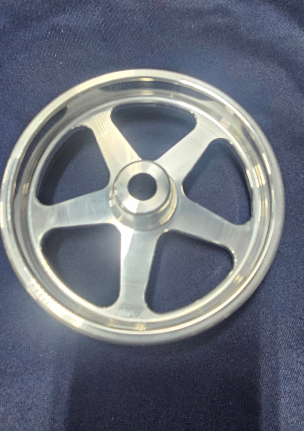Billet 5 inch Spoked Wheelie Wheels