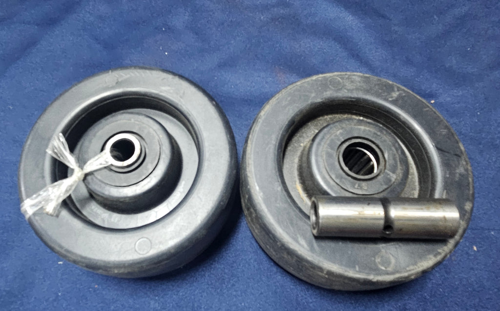 Hard Plastic 5 Inch Wheelie Wheels
