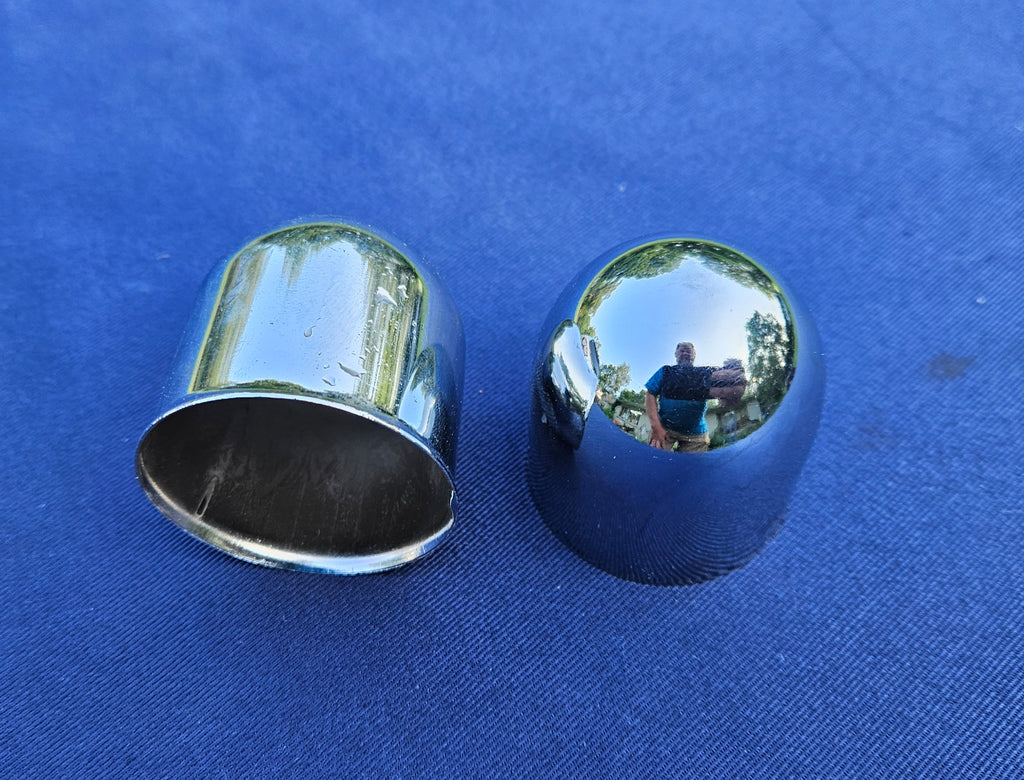 Front Wheel Bubble Center Caps