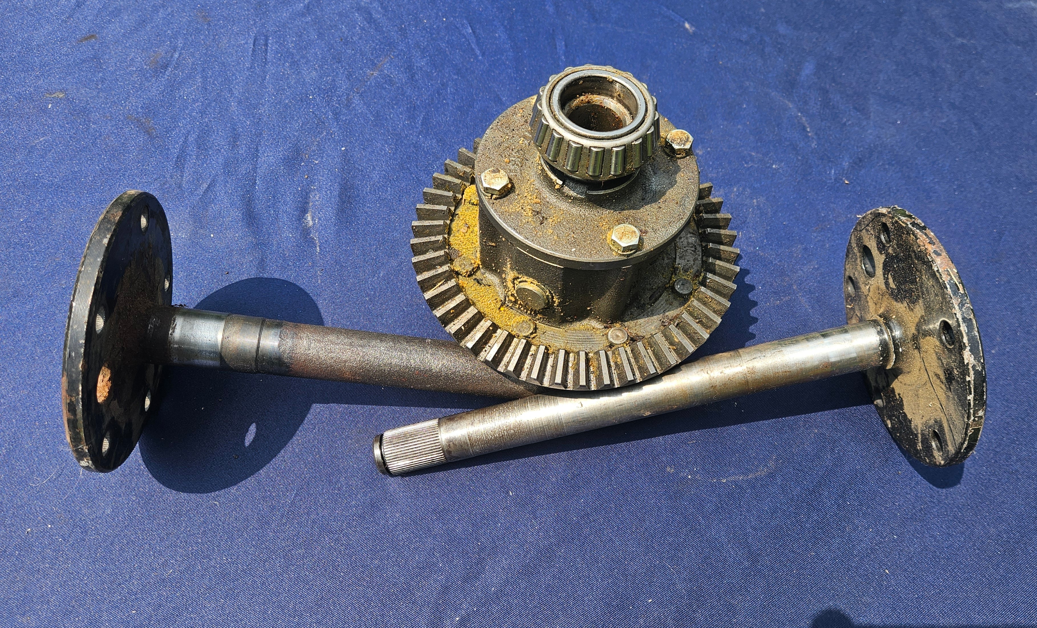 Fine Spline Carrier With 1 Inch Axles