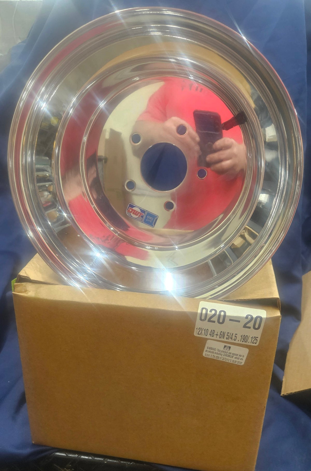 Douglas 12x10 Rear Wheels 4x6 Offset