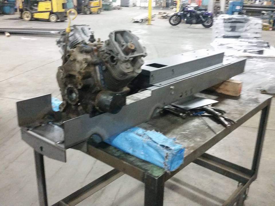 52 Inch Wheel Base Twin Cylinder Narrow Frame