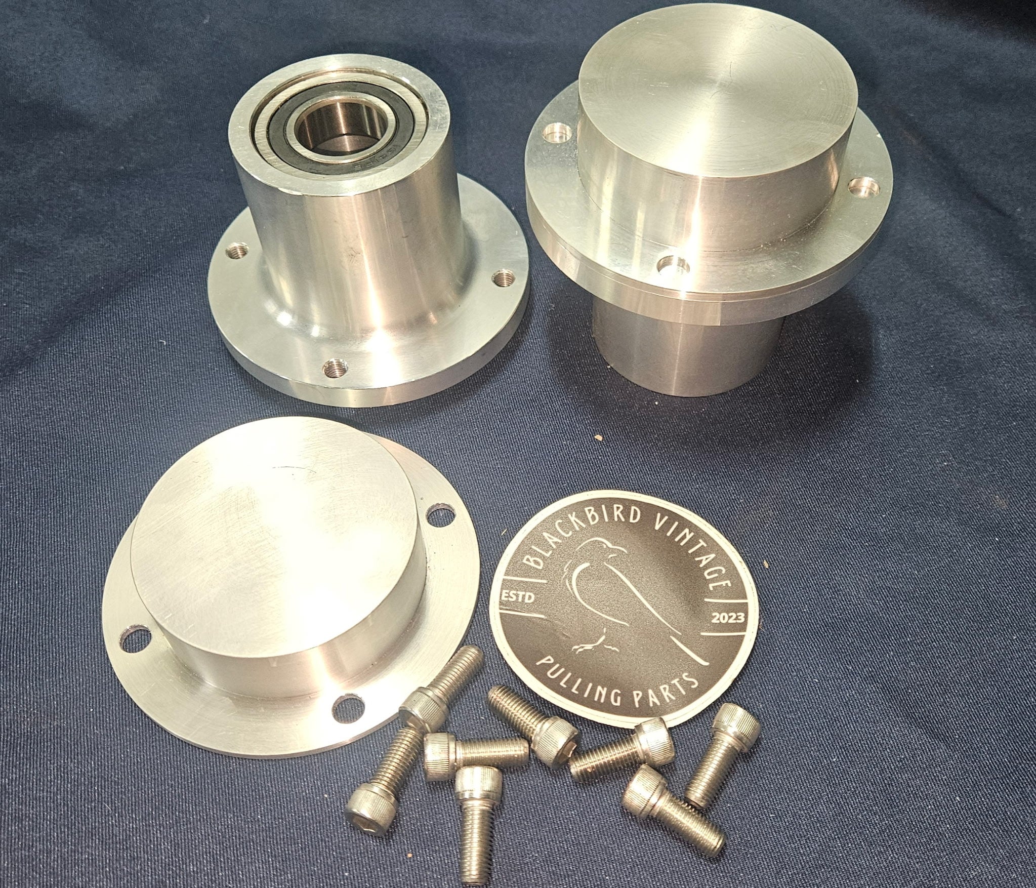 Billet Aluminum 90mm Premium Hub Set