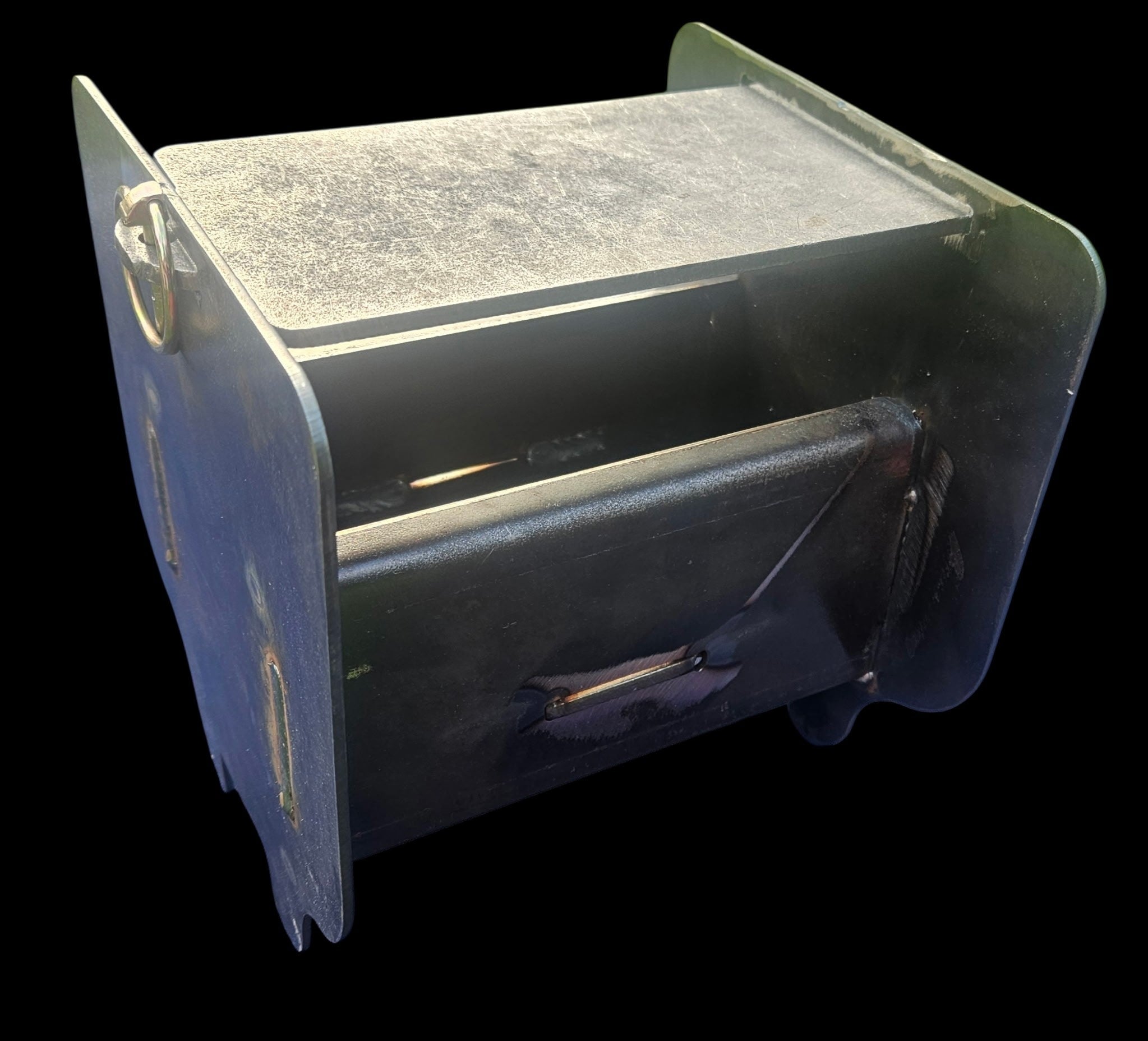 Steel Front 140 Pound Weight Rack