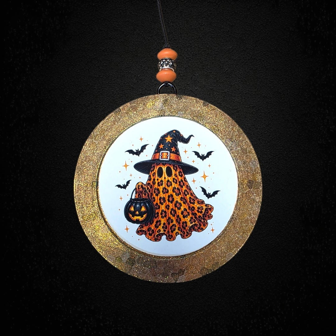 Witch Ghost Jack O'Lantern Fall Freshie