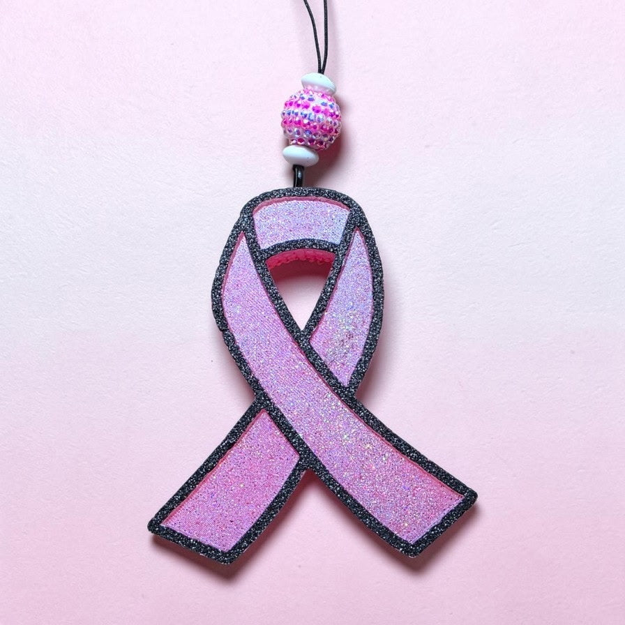 Pink Ribbon Freshie