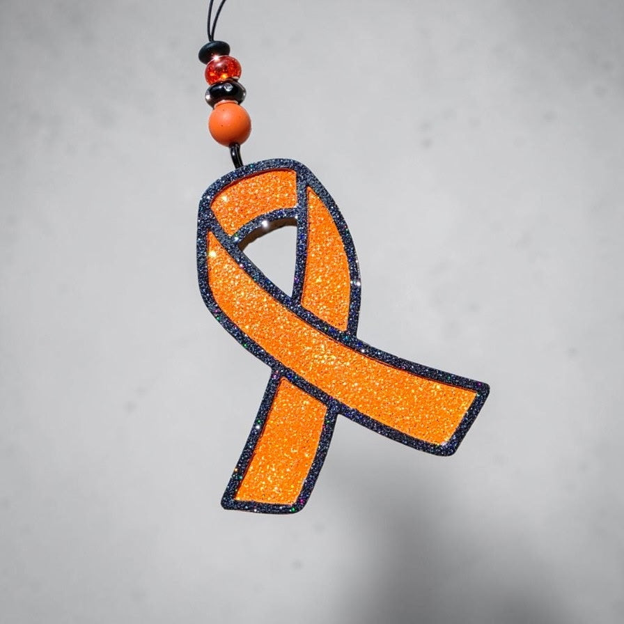 Orange Ribbon Freshie