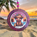 Summer Vibes Highland Cow Freshie