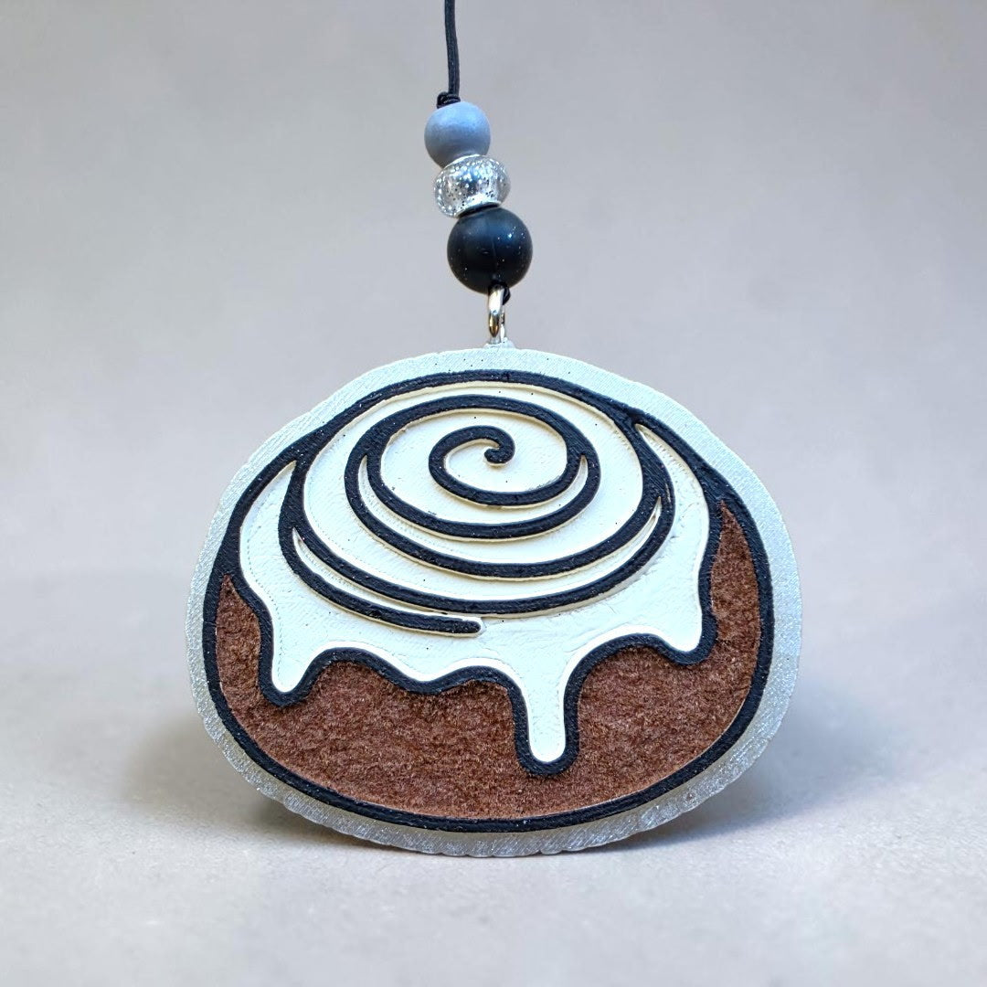 Cinnamon Roll Freshie