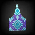 Aztec Cattle Tag Freshie