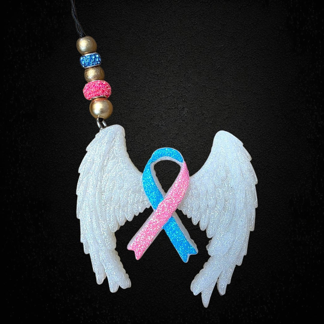 Infant Loss/Remembrance Ribbon Freshie