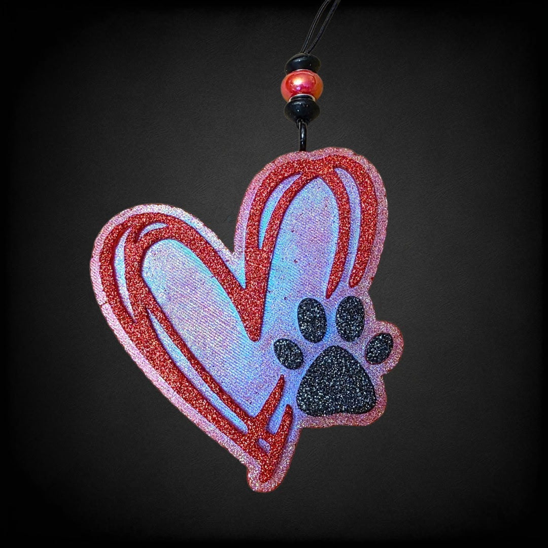 Pawprint On My Heart Freshie