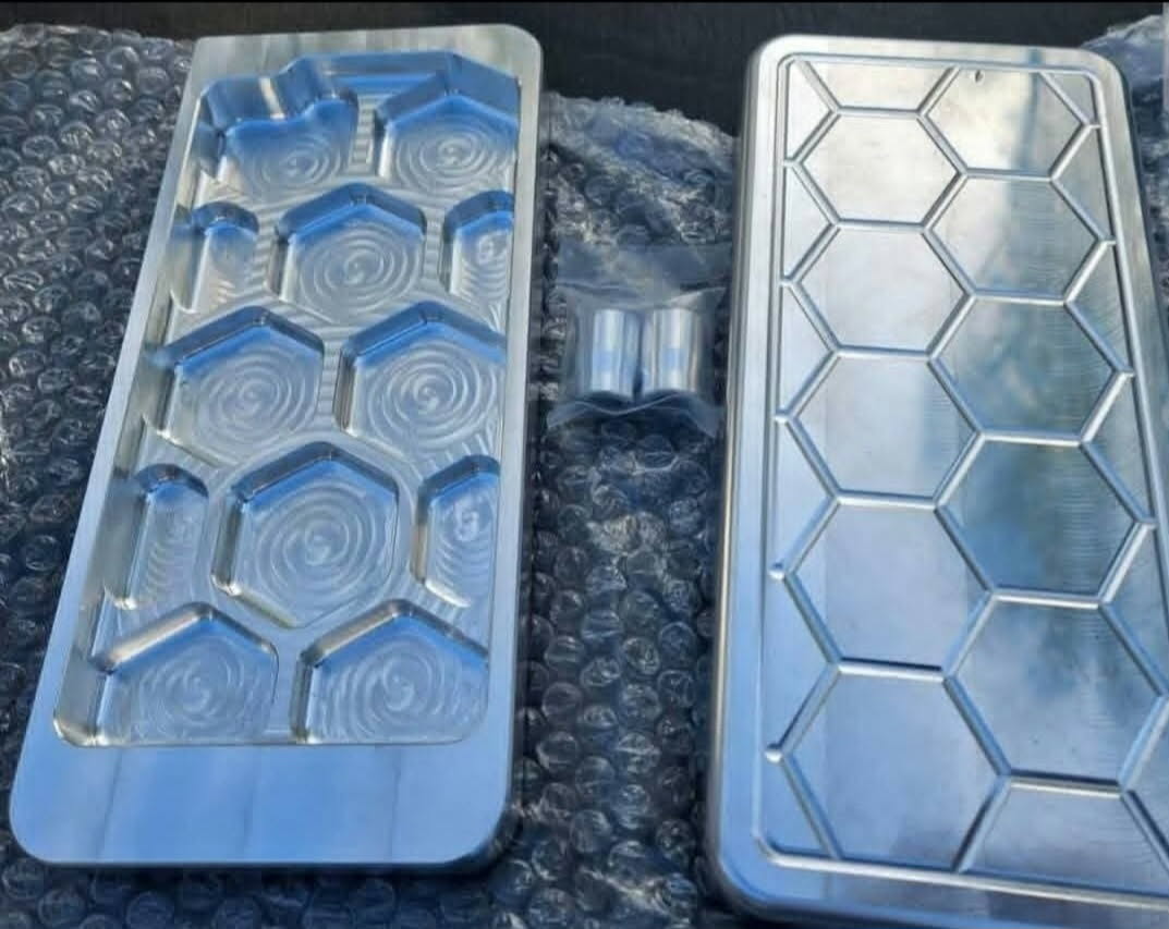 Billet Aluminum Narrow Frame Hex Footplates
