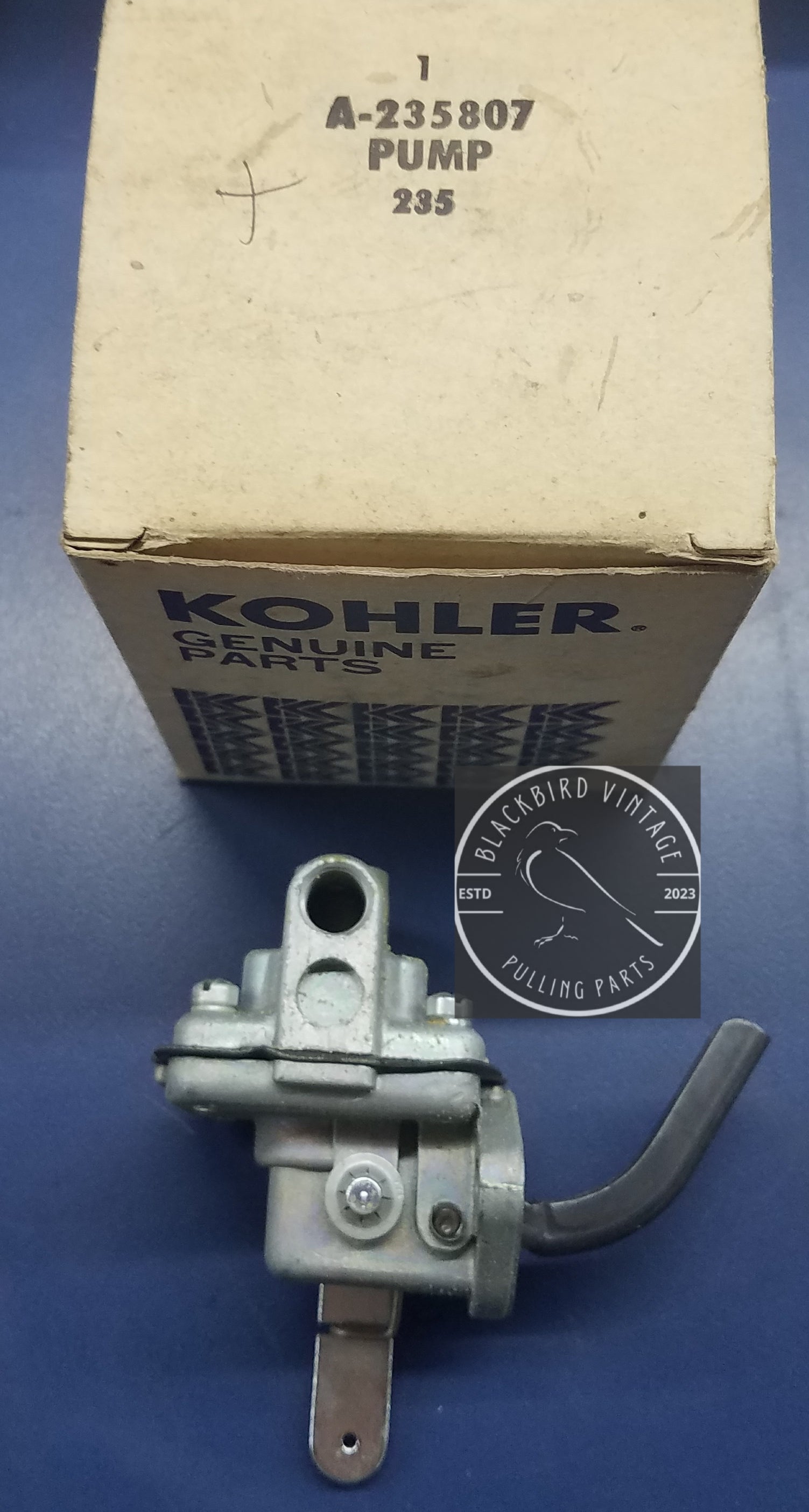 Kohler NOS K series Metal Fuel Pump