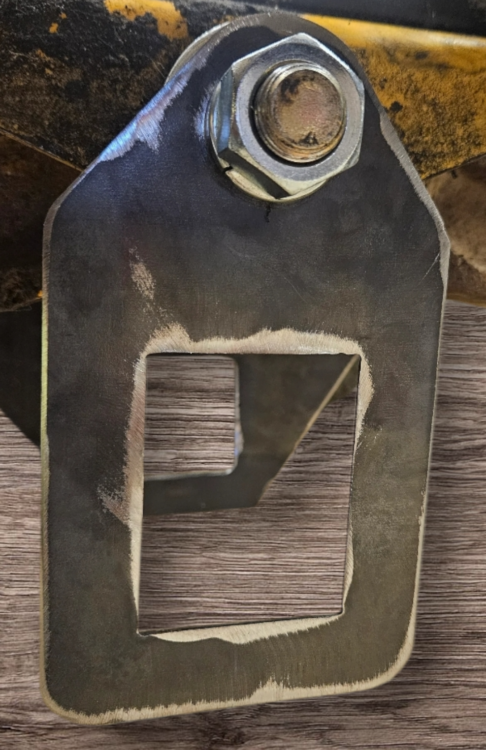 Steel Pivot Axle Front Weight Boom Bracket