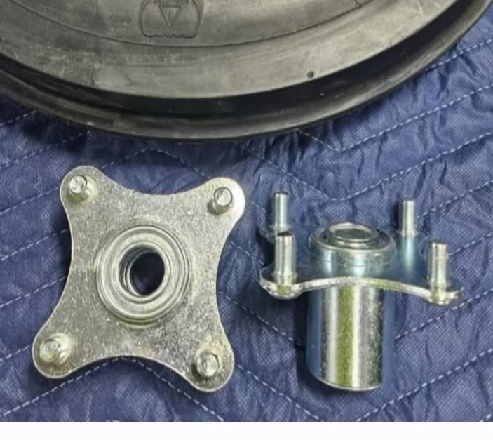 Cast Aluminum Slotted Wheels With Steel Hubs
