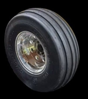 Cast Alunimum 8x5 With V61 Tires Adapter Plates Hubs