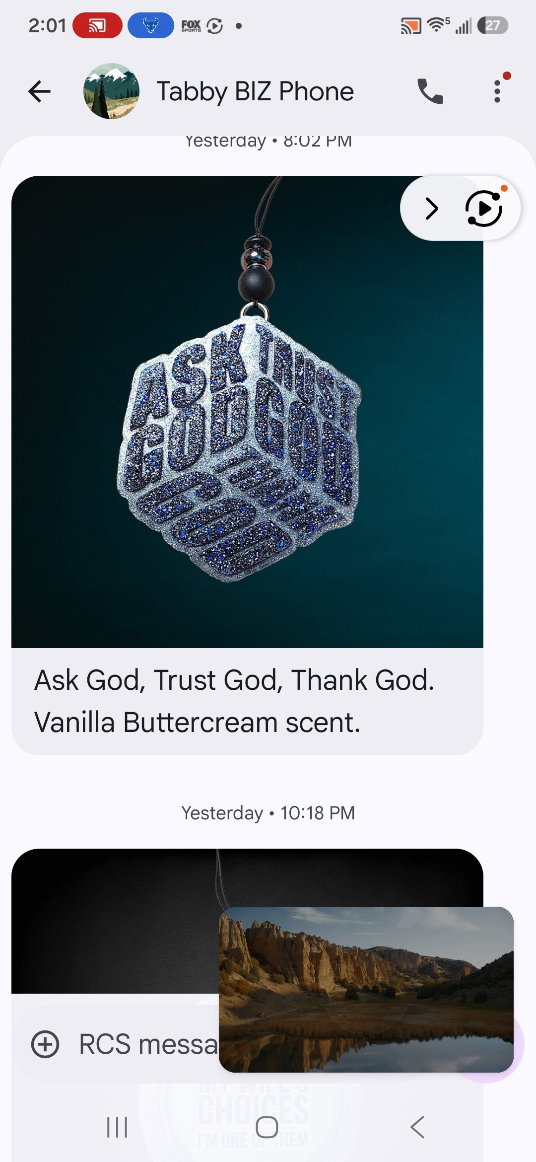Ask God, Trust God Freshie